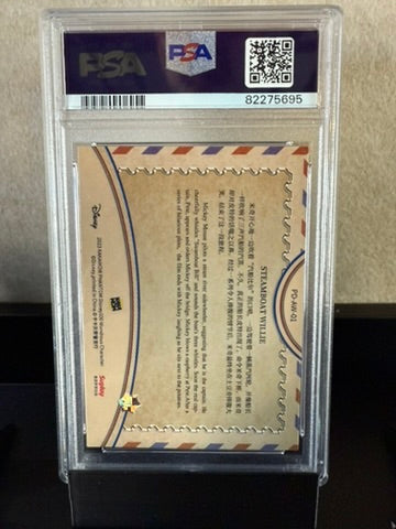 Steamboat Willie – 2023 Kakawow Disney 100 – Anniversary World Stamp – PSA 9 Mint
