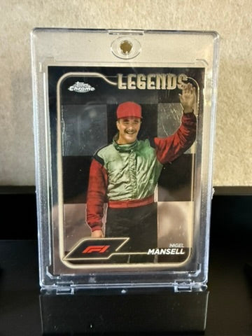 Nigel Mansell – Topps Chrome F1 Legends Insert (Formula 1)
