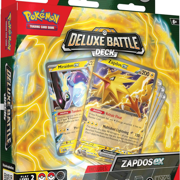 Pokemon TCG: Zapdos ex Deluxe Battle Deck