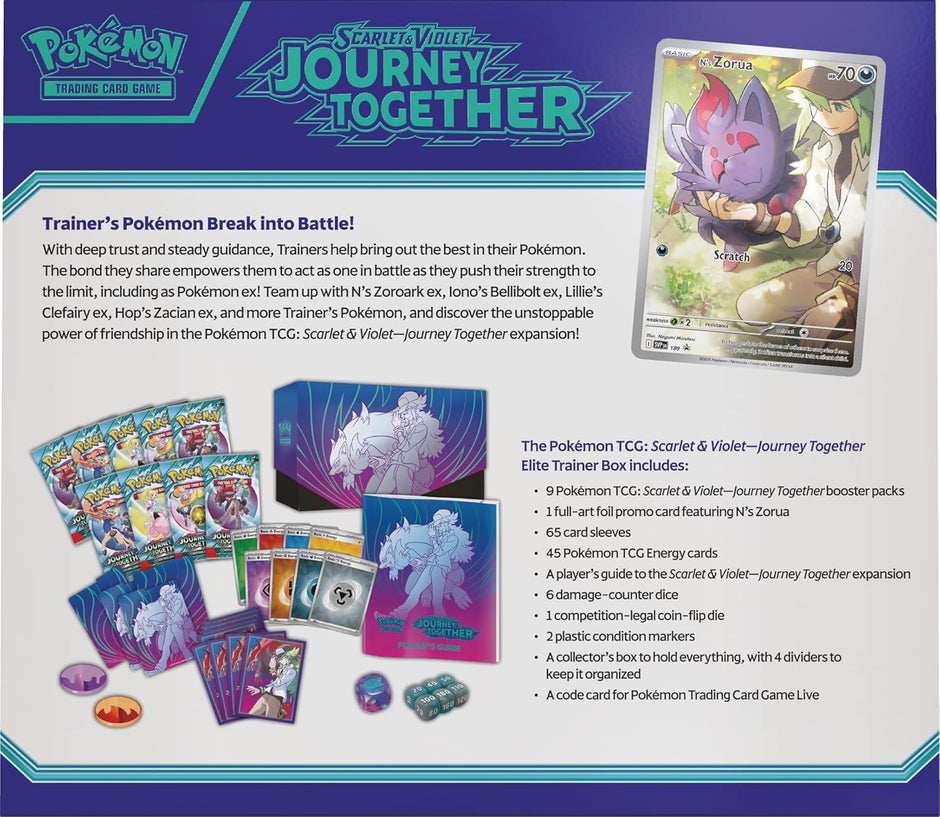 Pokemon TCG: Scarlet & Violet—Journey Together Elite Trainer Box