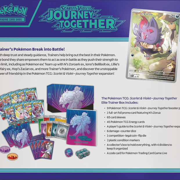 Pokemon TCG: Scarlet & Violet—Journey Together Elite Trainer Box