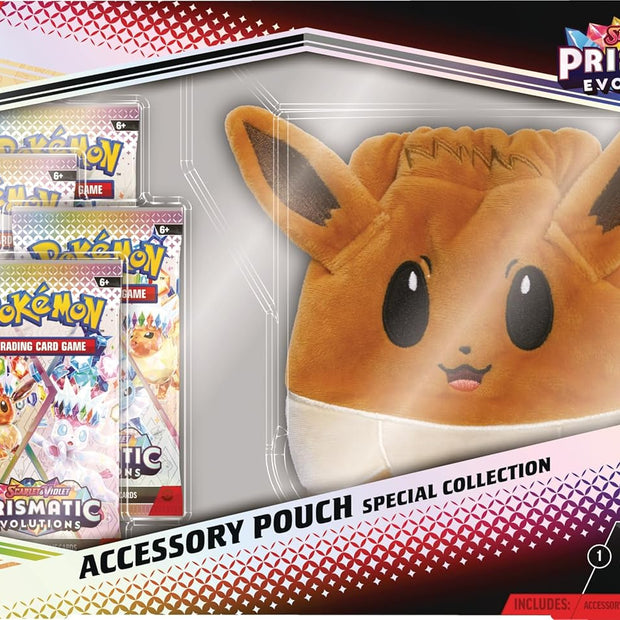 Pokemon TCG: Scarlet & Violet—Prismatic Evolutions Accessory Pouch