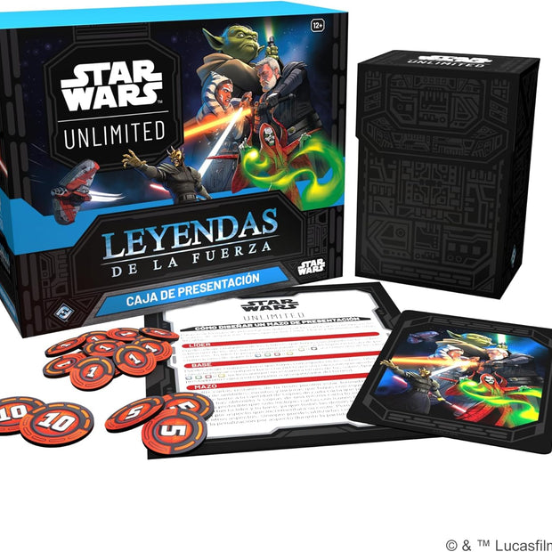 Star Wars: Unlimited Legends of the Force Pre Release Box TICKET