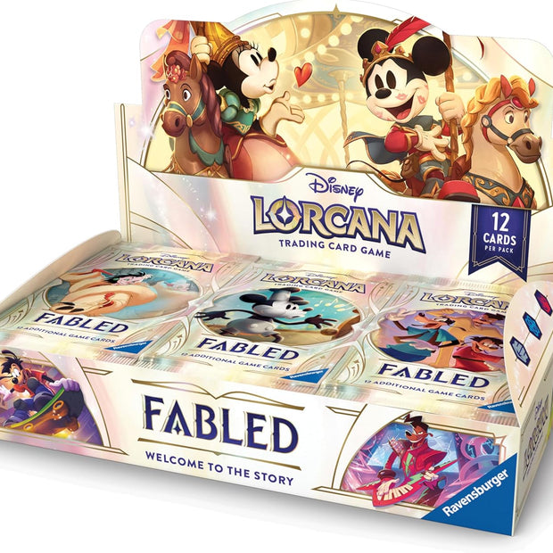Disney Lorcana Trading Card Game - Fabled Booster Pack Display (24) - Set 9