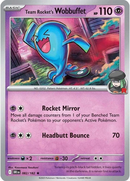 Team Rocket's Wobbuffet (82)