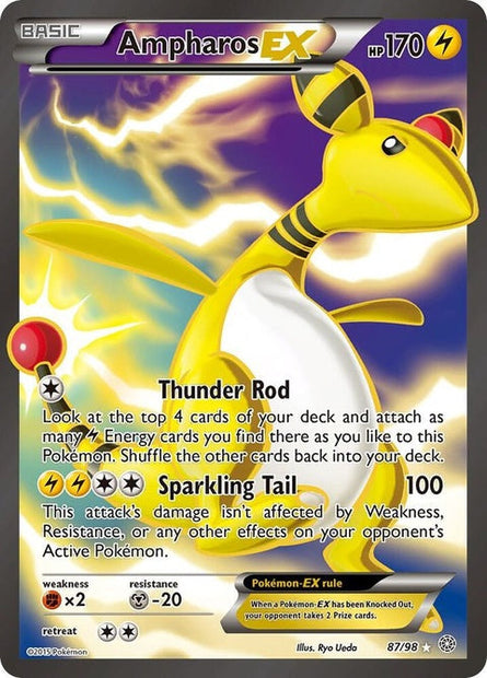 Ampharos Ex - Full Art (87)