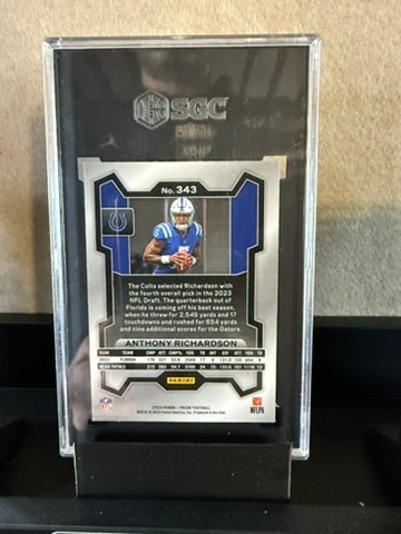 2023 Panini Prizm – Anthony Richardson Rookie Card #343 – BGS 9.5 Gem Mint