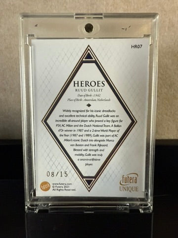 Ruud Gullit “Heroes” Card – Retro Tribute Design – Dutch Icon – FC Edition