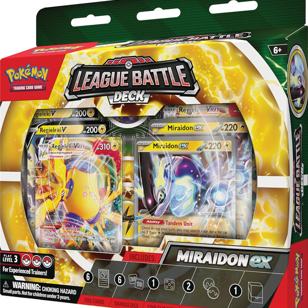 Pokemon TCG: Miraidon ex League Battle Deck