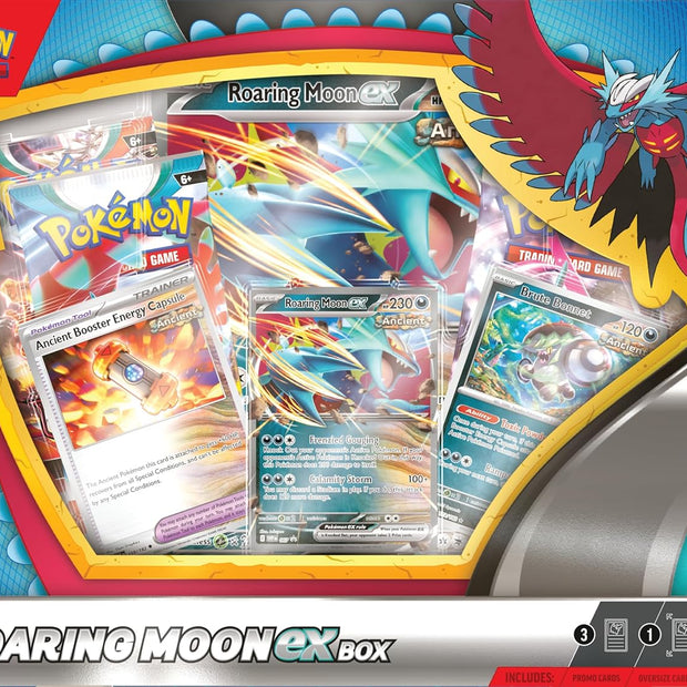 Pokemon TCG: Roaring Moon ex Box