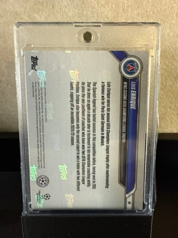 Luis Enrique – Topps Now PSG Champions League Winner 10.06.25