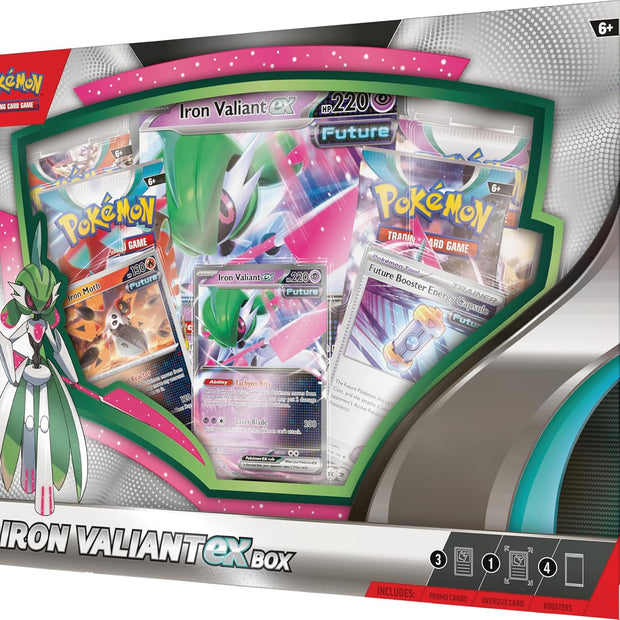 Pokemon TCG: Iron Valiant ex Box