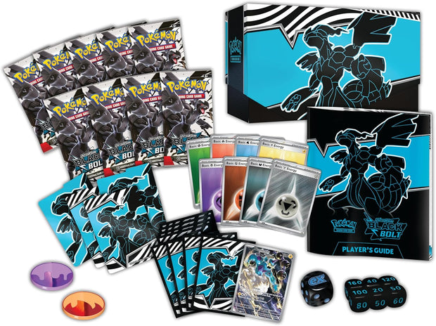 Pokémon TCG: Scarlet & Violet 10.5 - Black Bolt - Elite Trainer Box Zekrom