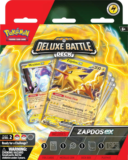 Pokemon TCG: Zapdos ex Deluxe Battle Deck
