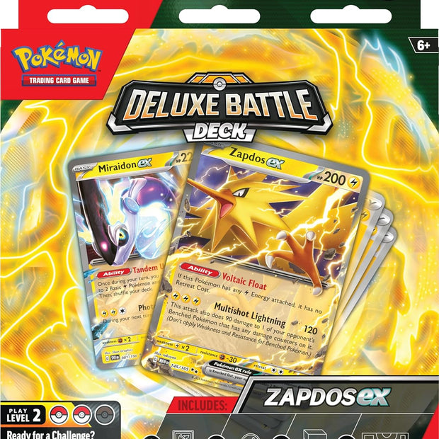 Pokemon TCG: Zapdos ex Deluxe Battle Deck