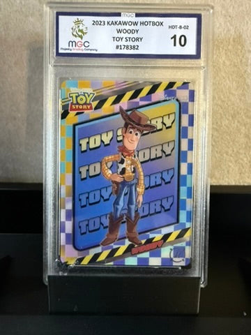 2023 Kakawow Hotbox Woody – Toy Story – HDT-8-02 – MGC 10 Graded