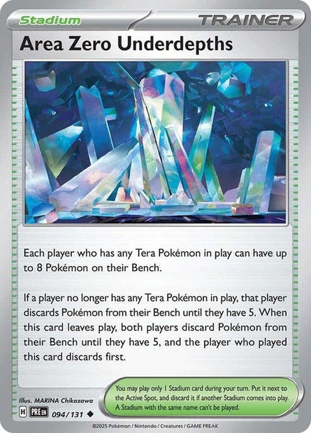 Area Zero Underdepths (94)