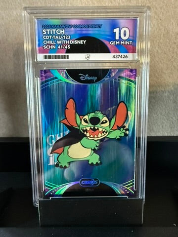 2025 Kakawow Cosmos Disney – Stitch Chill With Disney #CDT-TAU-123 – Gem Mint 10 (41/45)