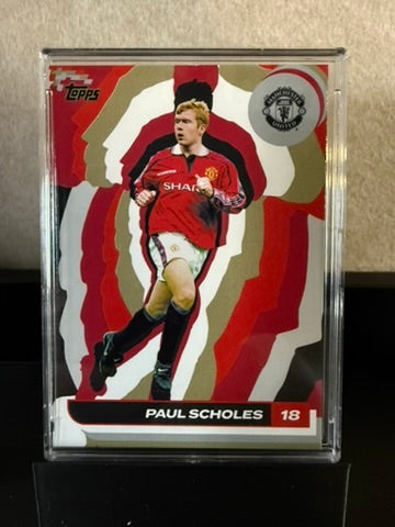 Paul Scholes – Topps Manchester United Legends Card #18