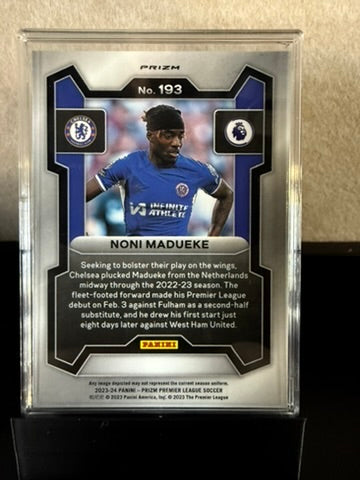 Noni Madueke – Chelsea FC – Prizm Orange Cracked Ice Refractor