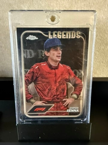 Ayrton Senna – Topps Chrome F1 Legends Insert (Formula 1)