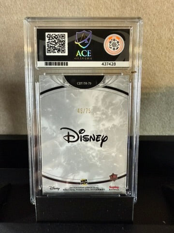 2025 Kakawow Cosmos Disney – Mickey Mouse Red #43/75 – GEM MINT 10