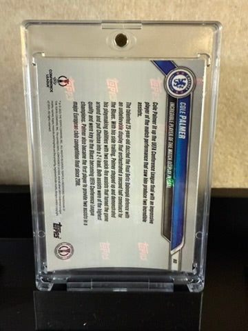 Cole Palmer – Topps Now Chelsea MOTM UEFA Display 10.06.25