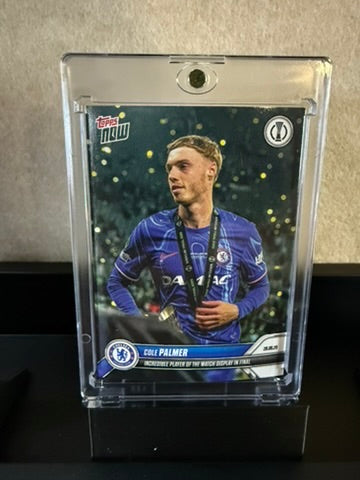 Cole Palmer – Topps Now Chelsea MOTM UEFA Display 10.06.25