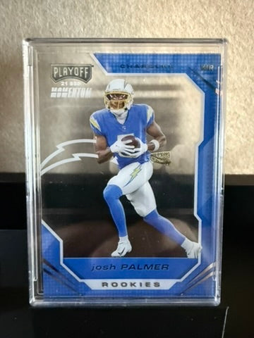 2021 Playoff Momentum Josh Palmer RC – Chargers Rookies Insert