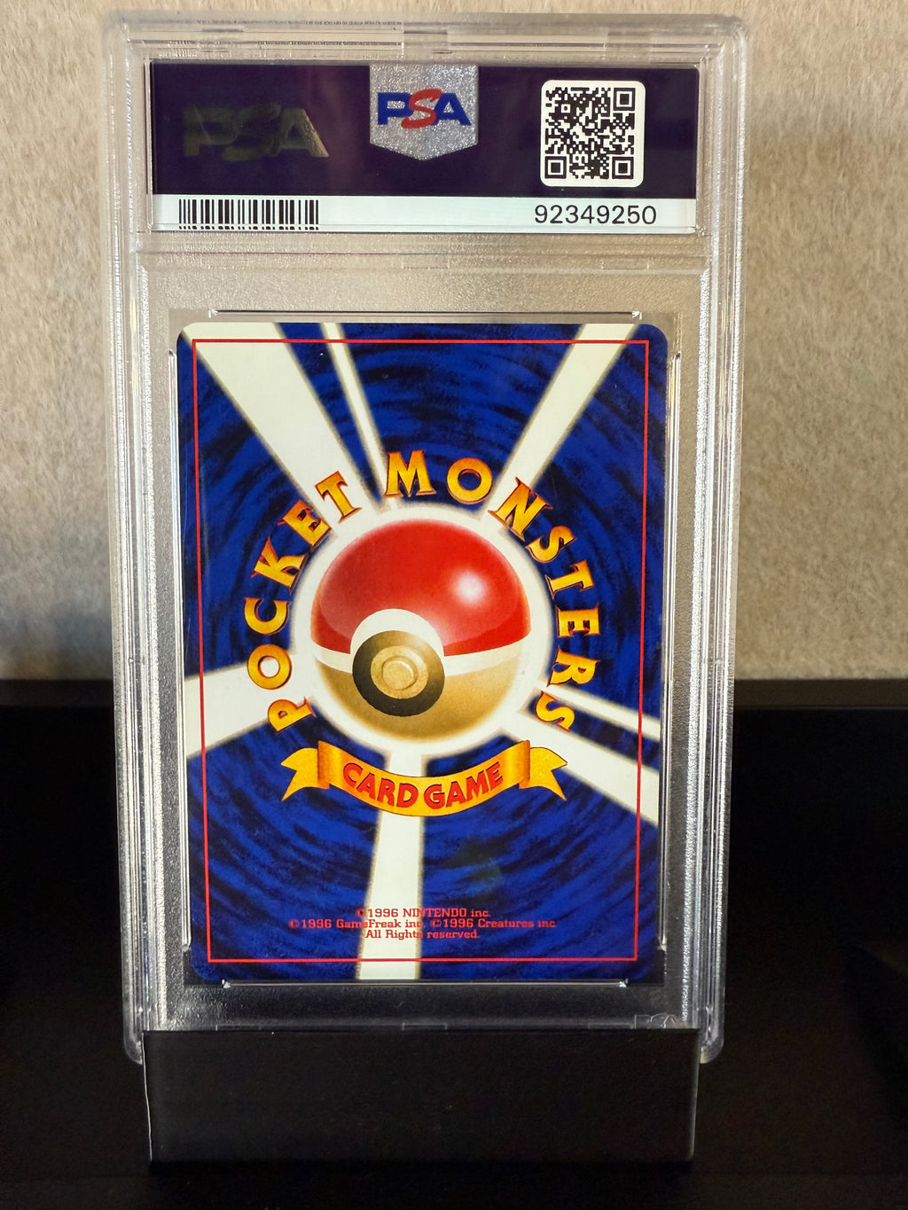 2000 Pokémon Japanese Neo – Metal Energy Holo – PSA 8 NM-MT