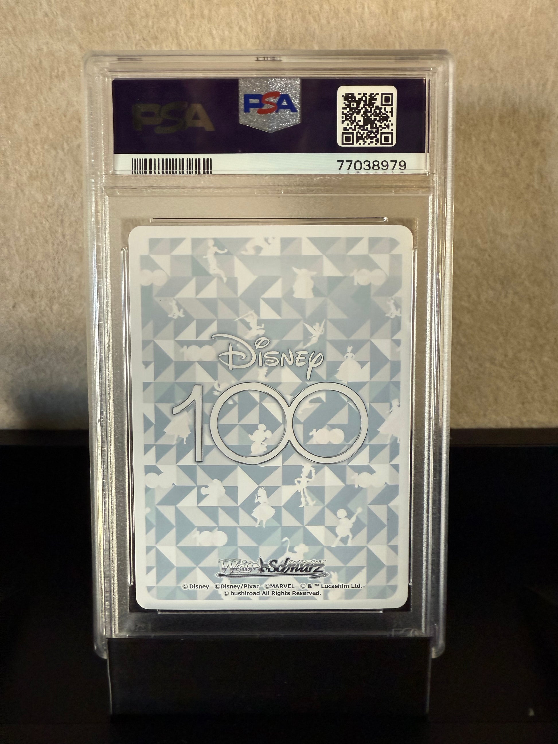 2023 Weiss Schwarz JPN Disney 100 Frozen – Elsa & Anna One Hundred Rare (Dds/S104) – PSA 10 GEM MINT