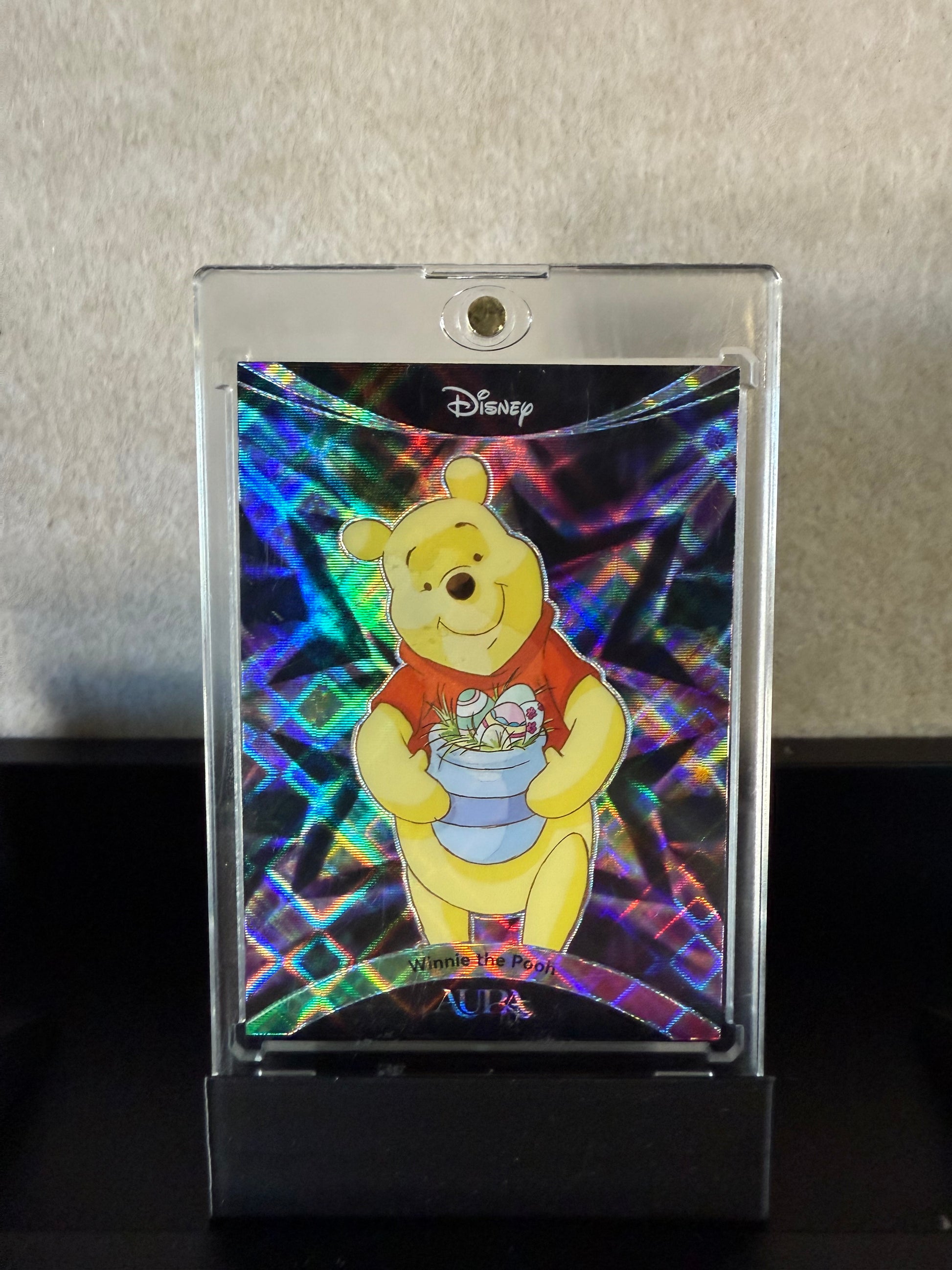 2025 Disney Aura Winnie the Pooh Holofoil Trading Card