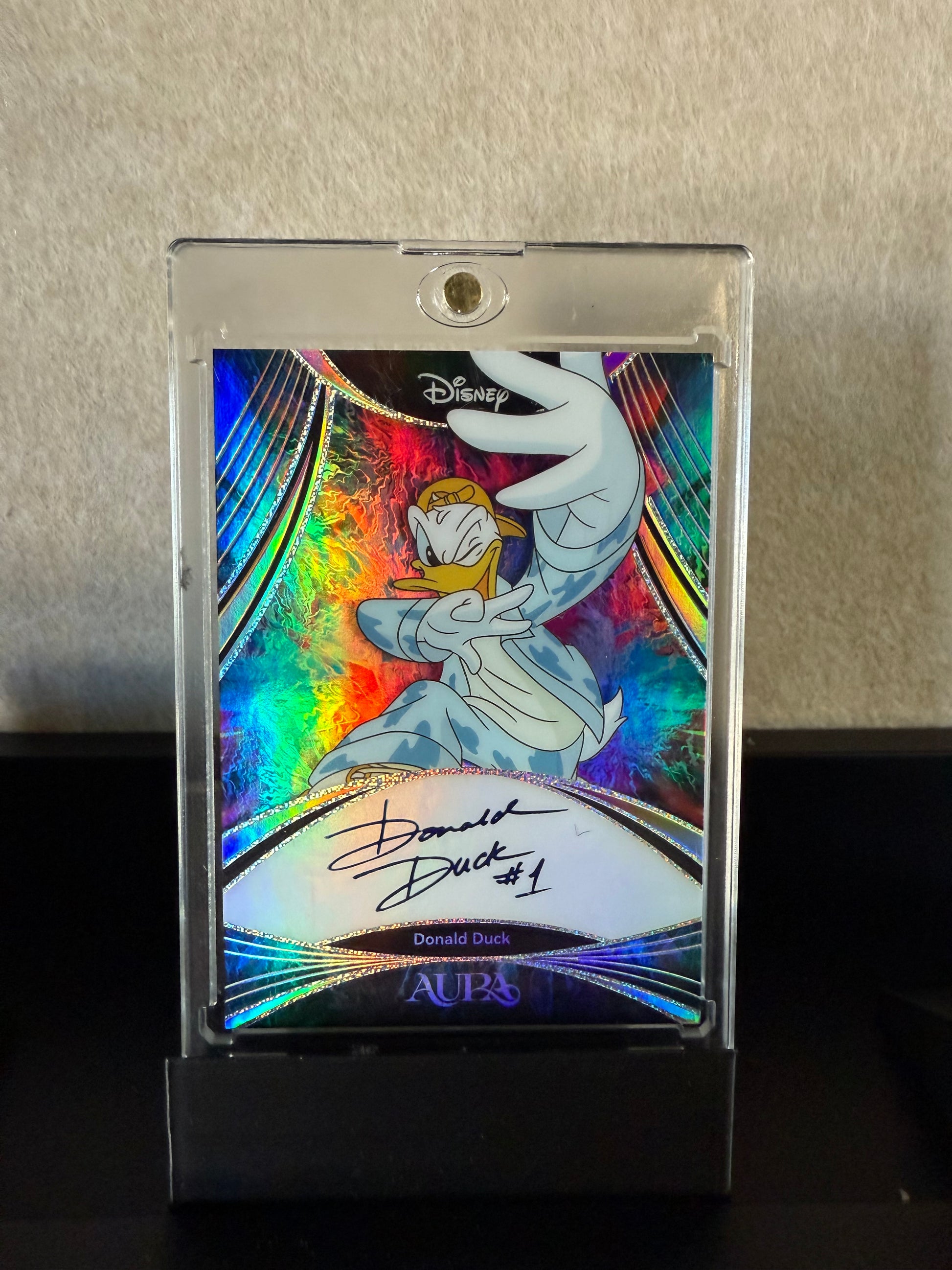 2025 Kakawow Disney AURA – Donald Duck Holo Signature Card