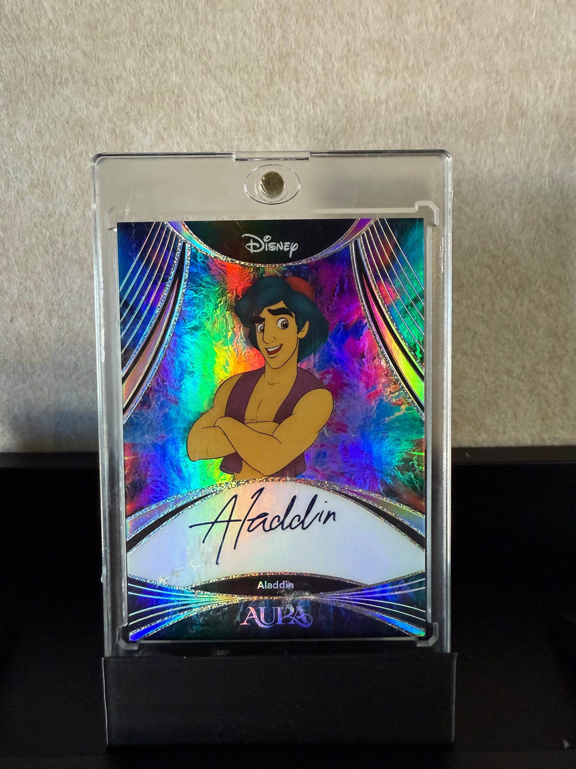 2025 Kakawow Disney AURA – Aladdin Holo Foil Trading Card