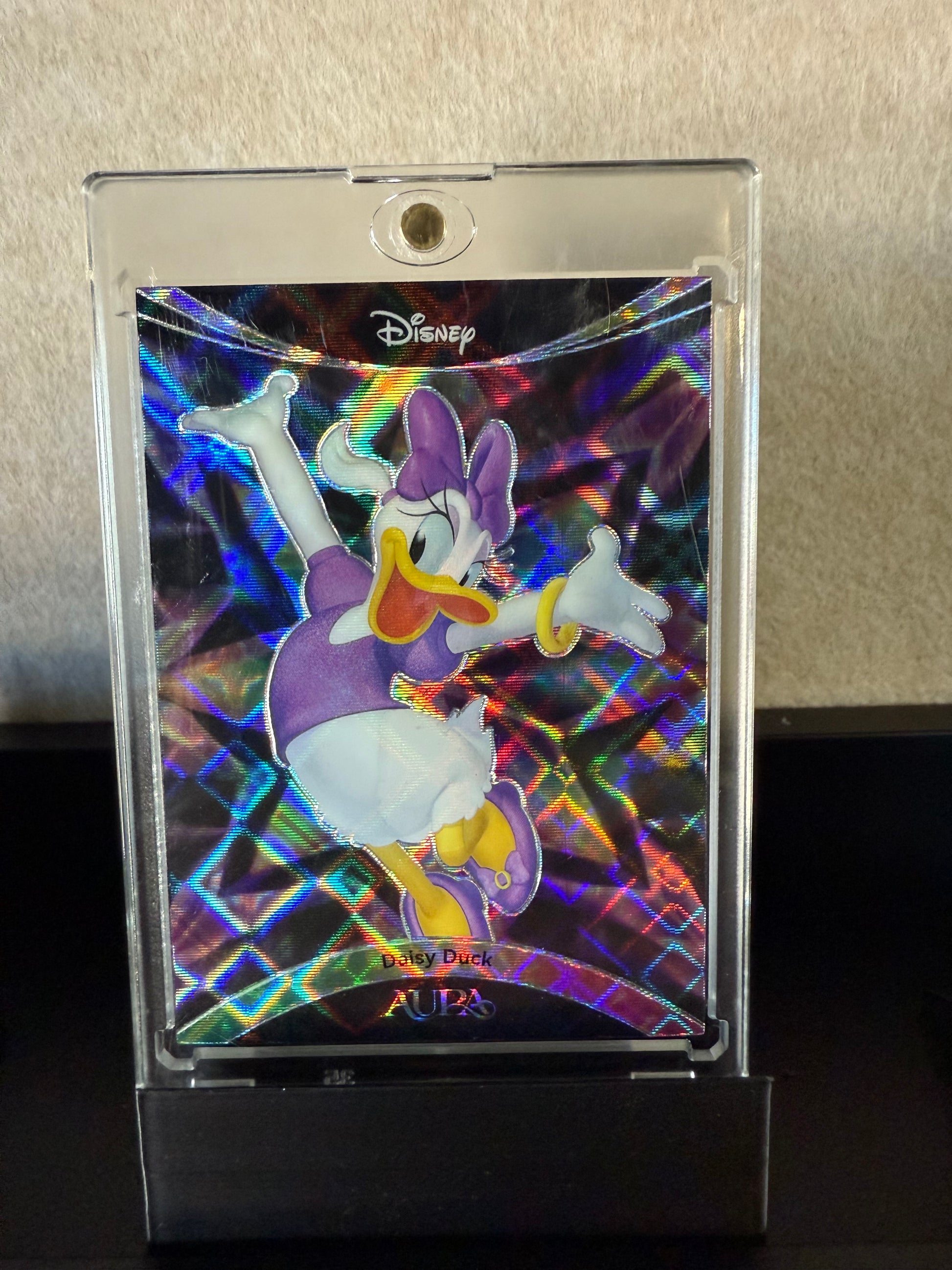 Disney AURA Daisy Duck Holographic Trading Card