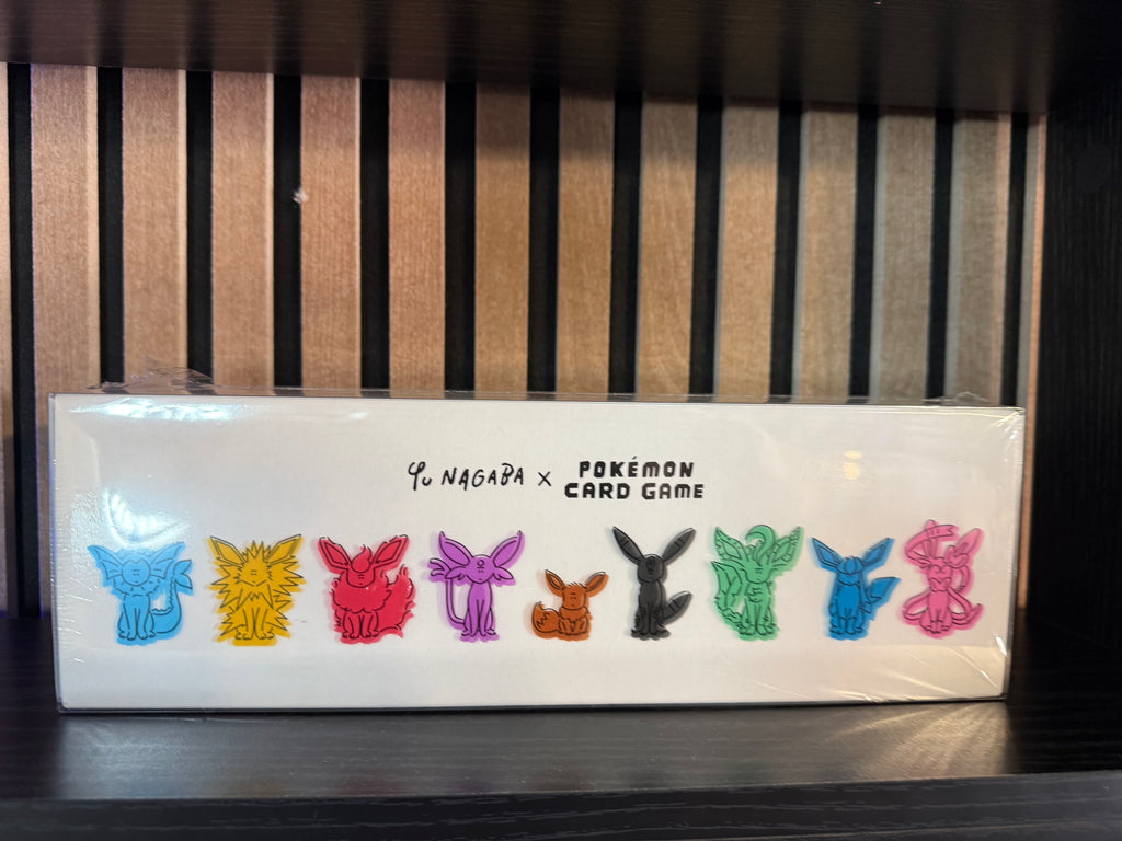 Complete Pokémon Line Art Promo Card Set with Box – 9 Cards (Japanese)