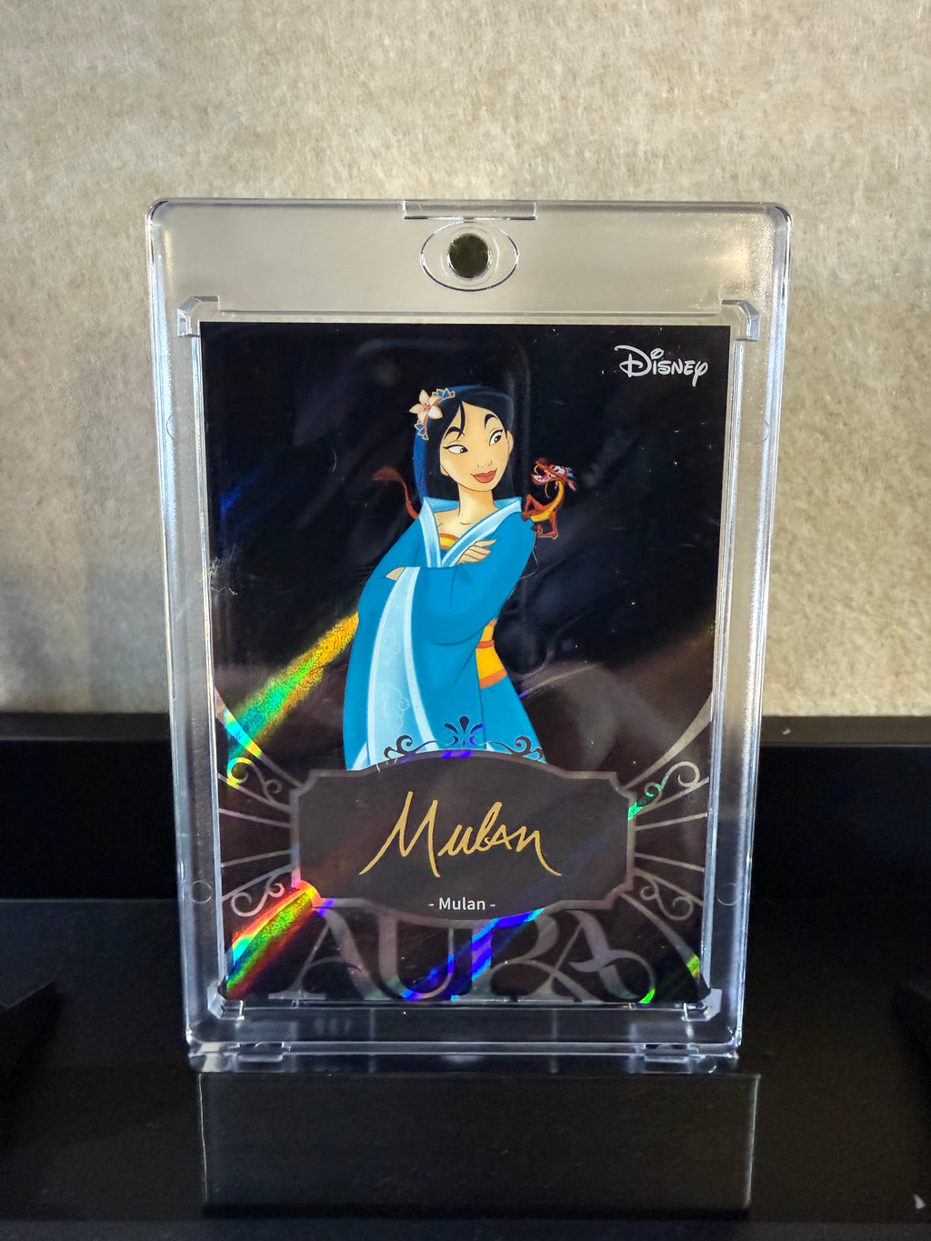 Disney Aura Series Collectible Card – Mulan