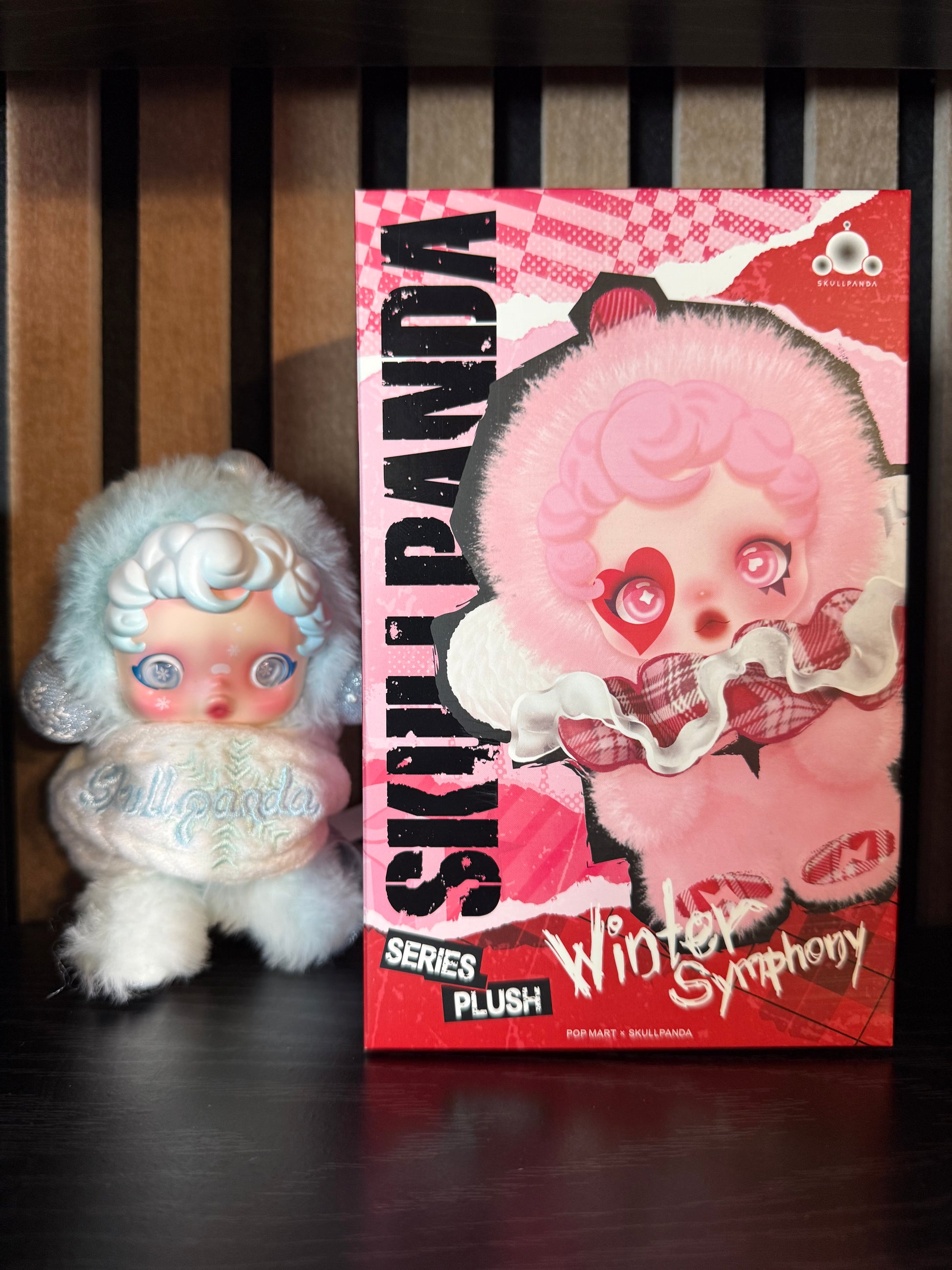 Skullpanda Winter Symphony Plush — Pop Mart Series