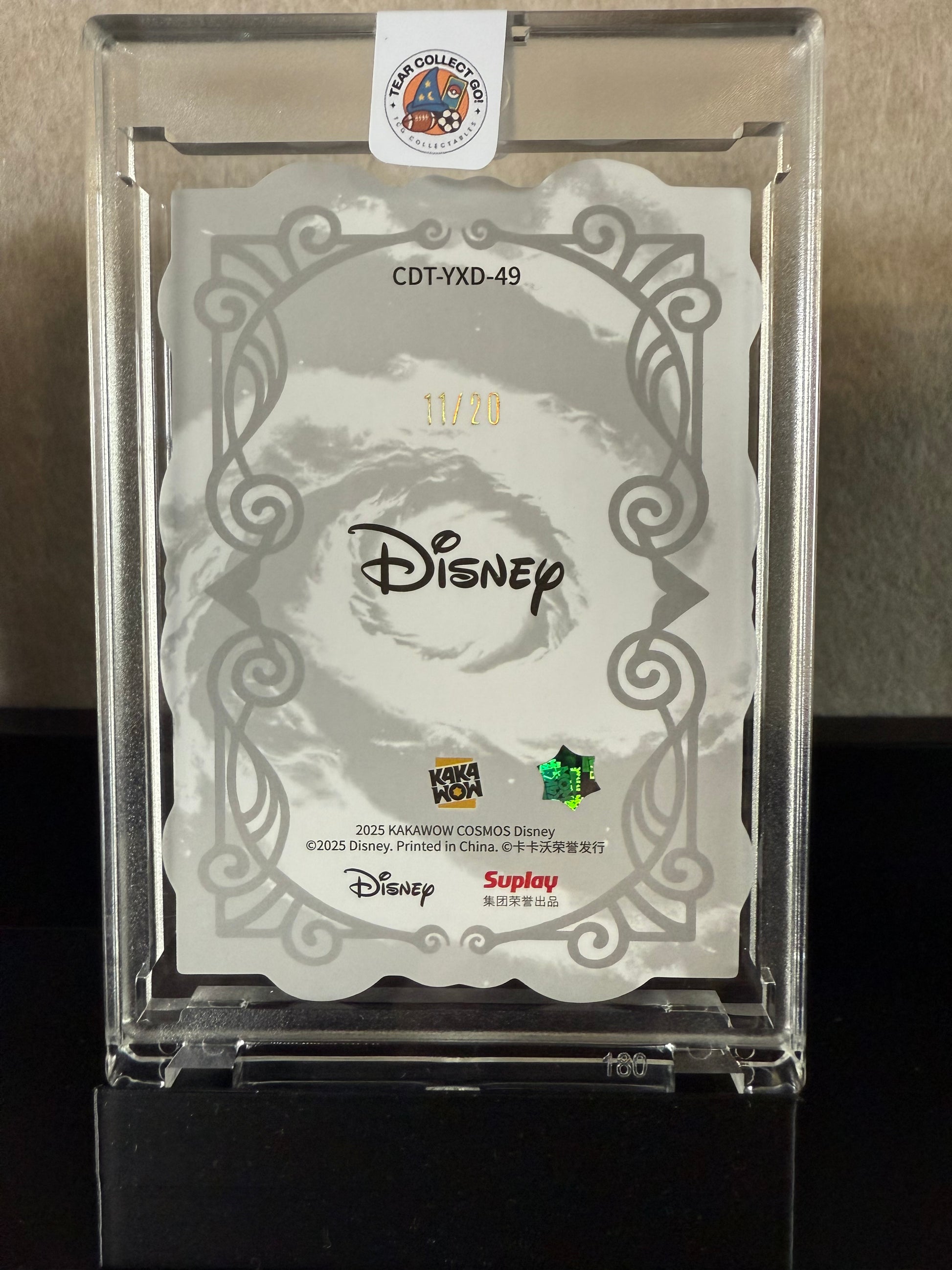 Disney Kakawow Cosmos 2025 “Lady” Enchanted Foil Card /20