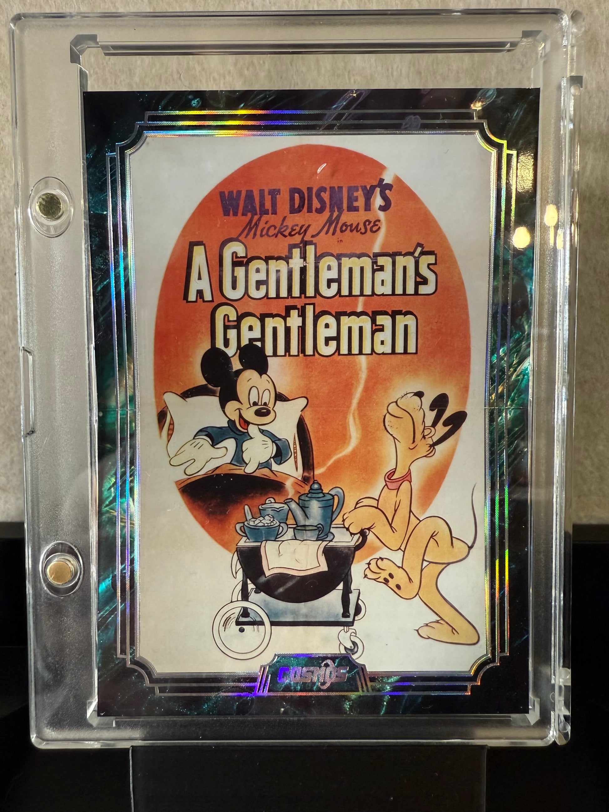Walt Disney's Mickey Mouse – A Gentleman's Gentleman Cosmos Poster Card