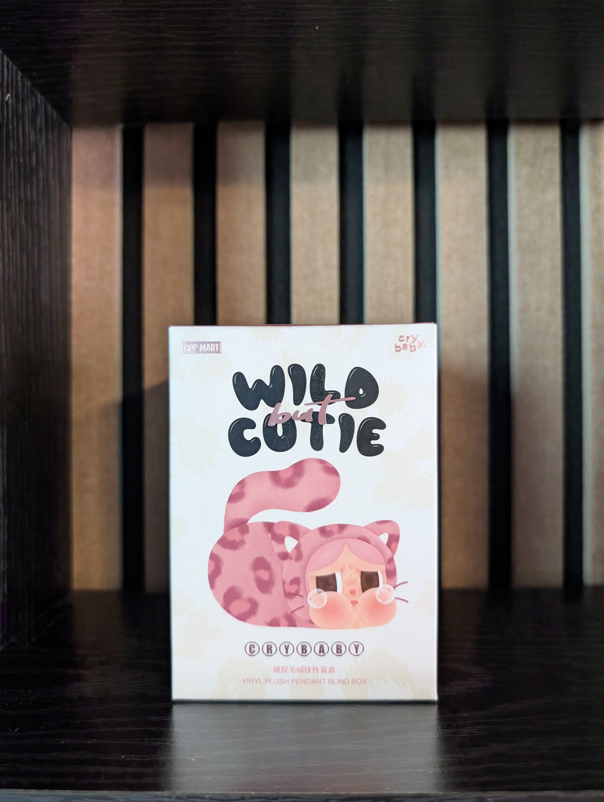 Pop Mart CRYBABY “Wild but Cutie” – Vinyl Plush Pendant Blind Box (Cat Series)