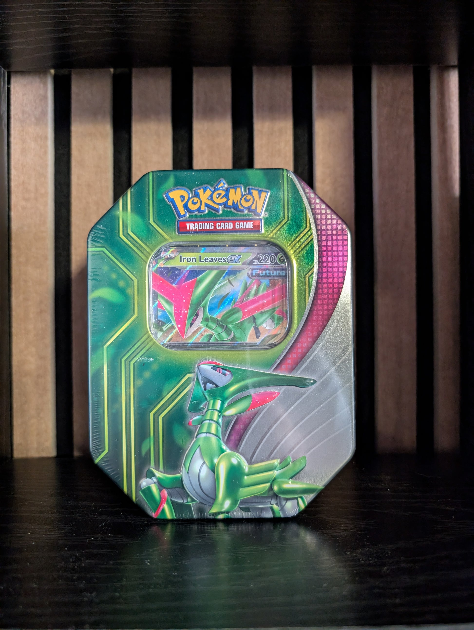 Pokémon TCG: Iron Leaves ex Tin