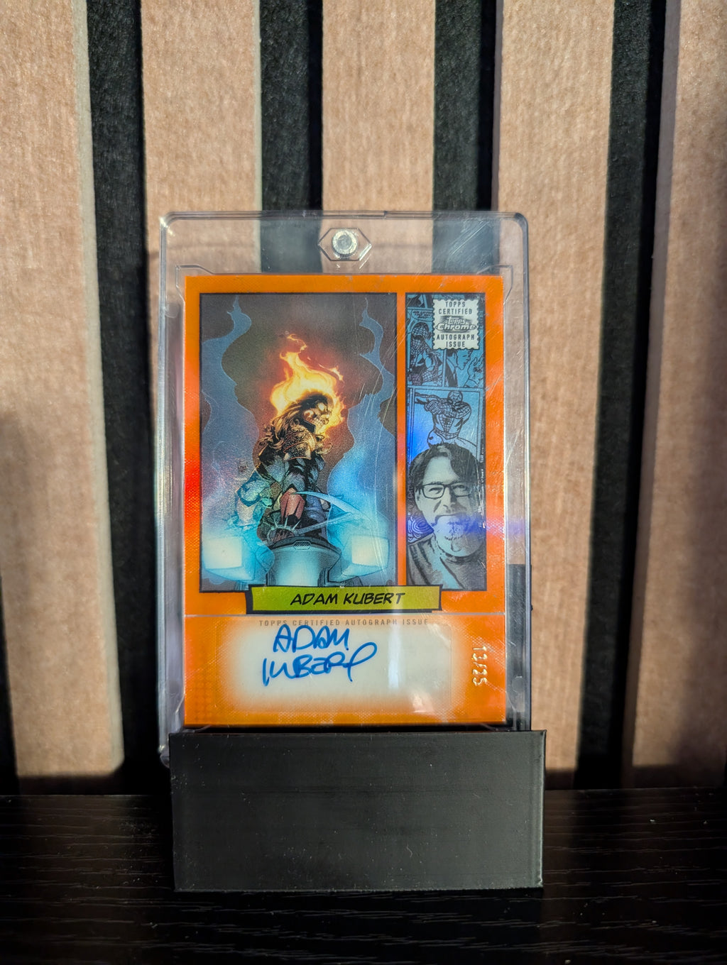 Adam Kubert Autograph Card – Topps Certified Ghost Rider (13/25)