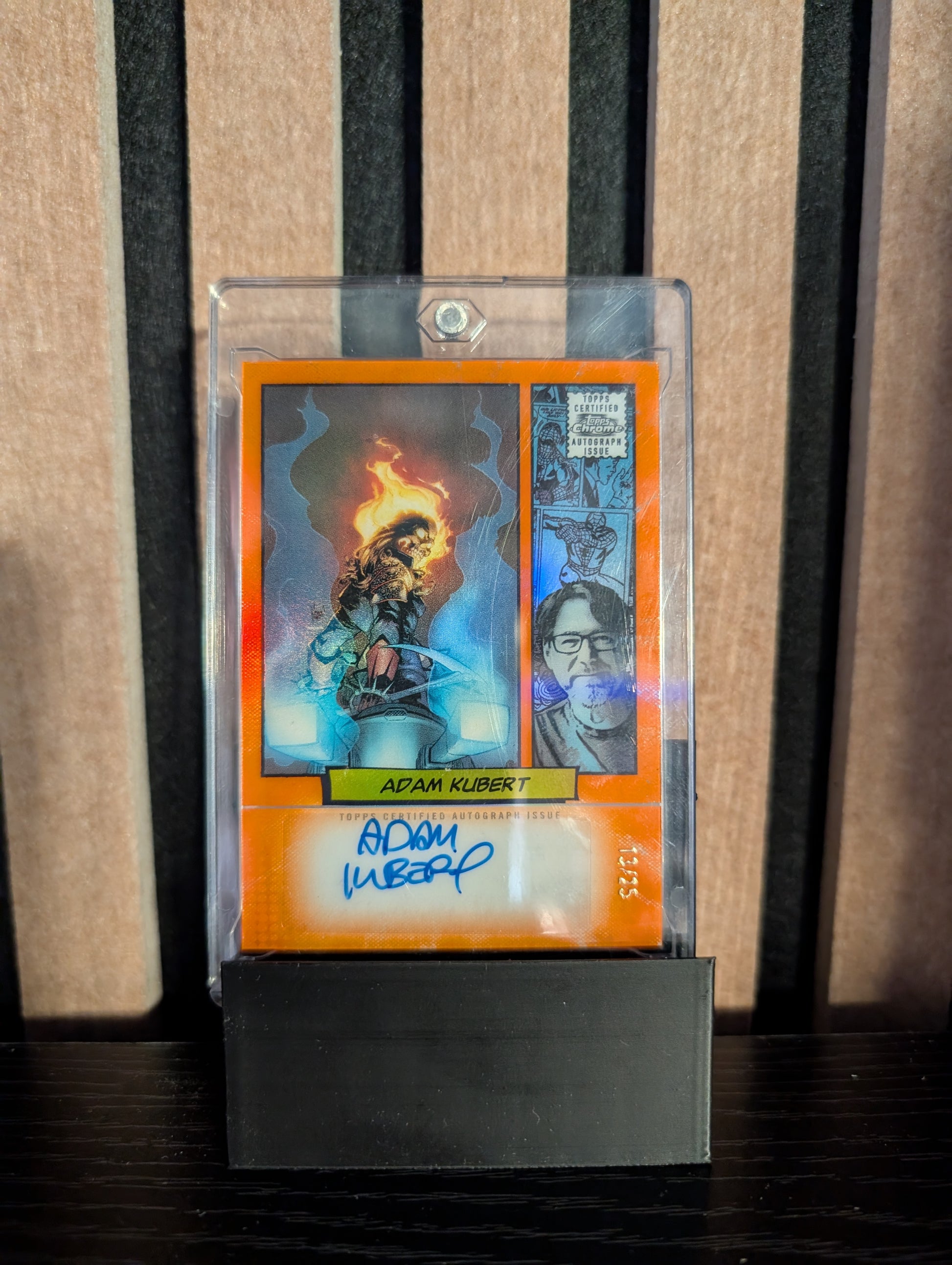 Adam Kubert Autograph Card – Topps Certified Ghost Rider (13/25)