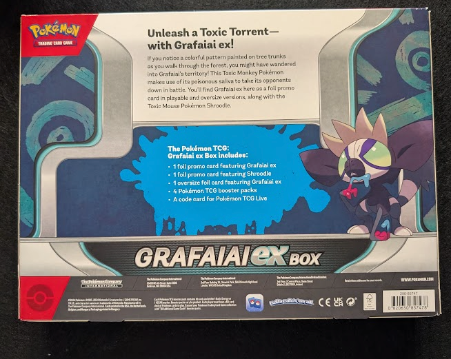 Pokémon TCG – Grafaiai ex Box (Scarlet & Violet Promo Collection)