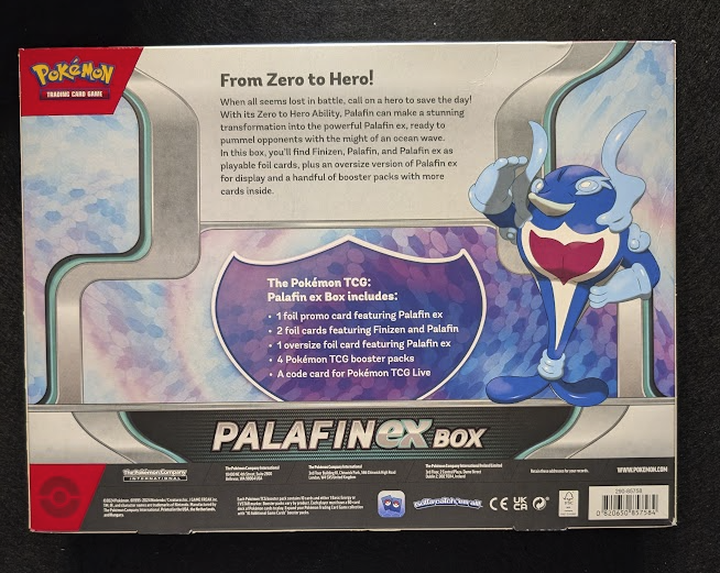 Pokémon TCG – Palafin ex Box (Scarlet & Violet Series)