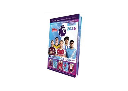 Topps Premier League 2026 Festive Edition Countdown Calendar