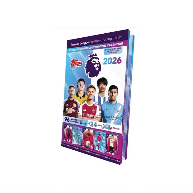 Topps Premier League 2026 Festive Edition Countdown Calendar