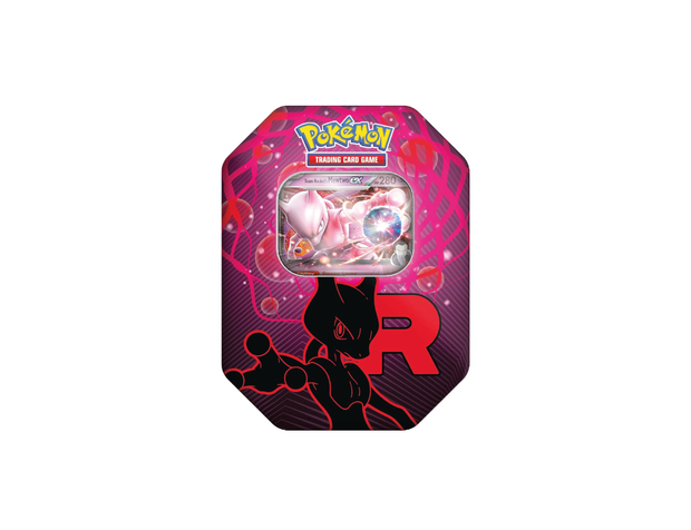 Pokémon TCG Team Rocket’s Mewtwo EX Tin
