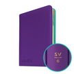 VaultX Scarlet & Violet 6 Exo-Tec® Zip Binder - 12 Pocket